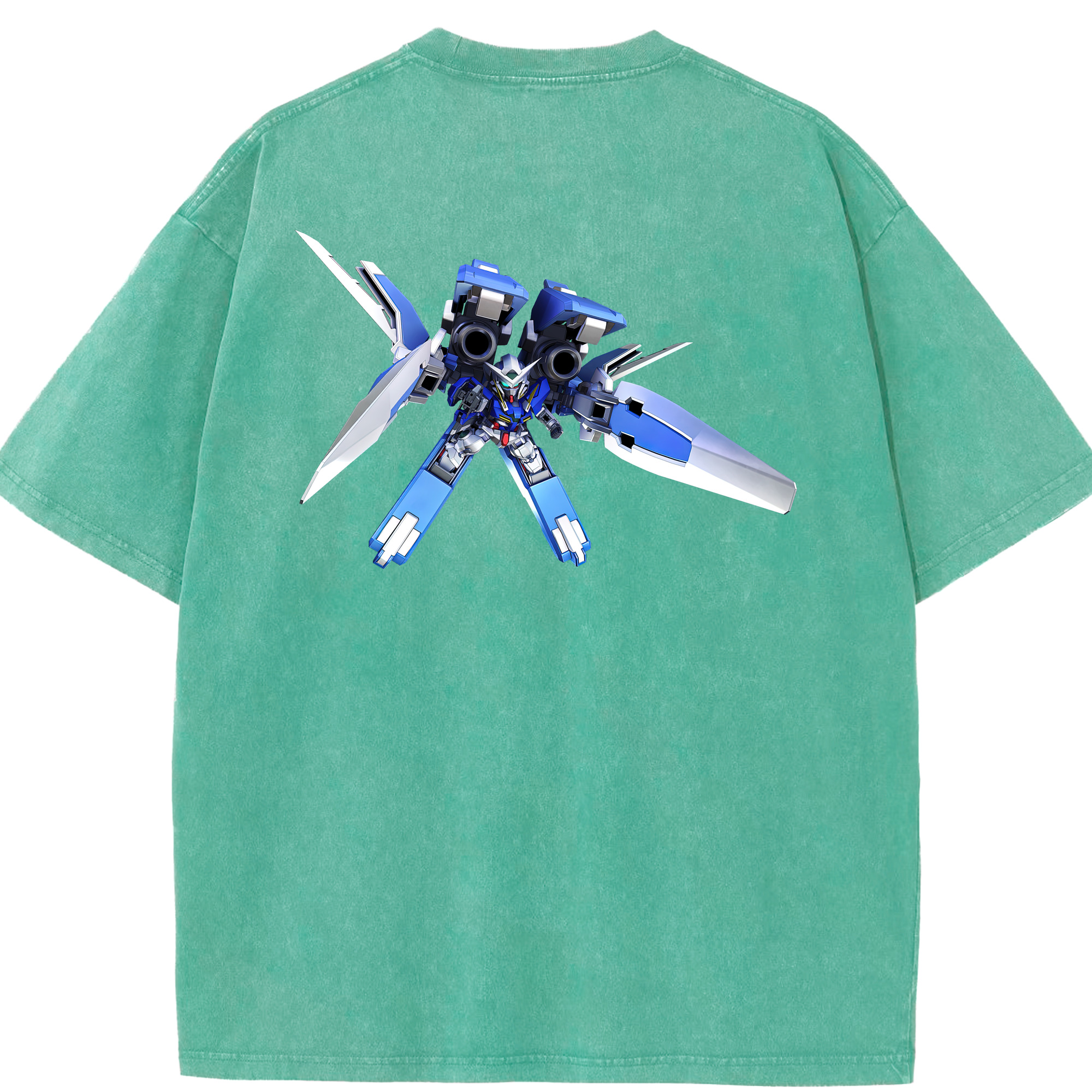 （画像用） 機動戦士ガンダム Mobile Suit Gundam 綿100% ヴィンテージ風 半袖Tシャツ（背面プリント）